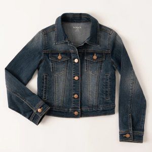 Kidpik NWT Stretch Denim Jean Jacket Girls Size S (7/8)